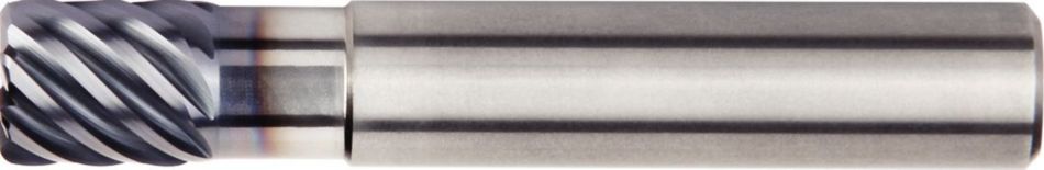 KenCut™ FF • F8AJ-F10AJ-DK • Radiused • Extended Neck • Plain Shank • Metric