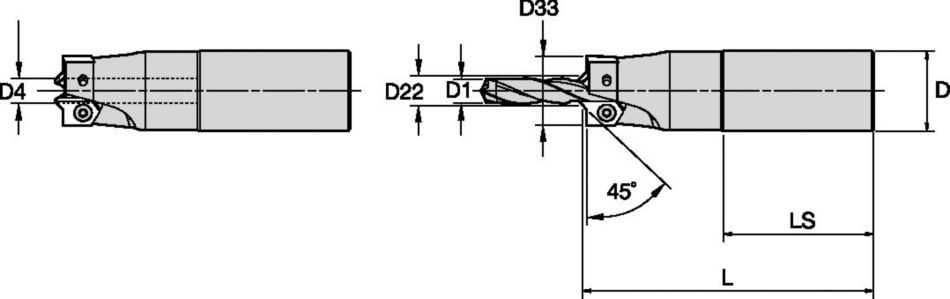 BF TH SS IN Holemaking - 1246716 - Kennametal