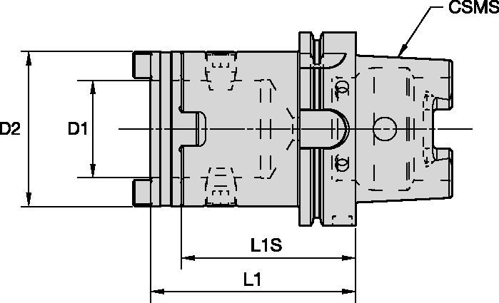 HTS-HSK Form A Holemaking - 1809059 - Kennametal