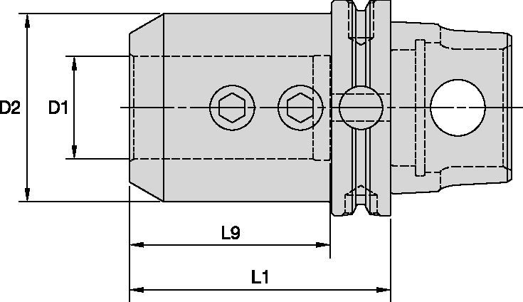 EM-KM-ATC Inch Tooling Systems - 1961336 - WIDIA