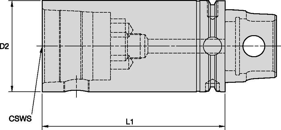 KM-KM-ATC EXT Tool Holders & Adapters - 2024394 - Kennametal