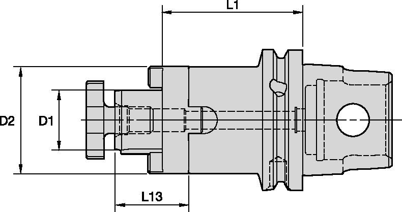 CS Combi-Type Shell Mill Adapters﻿ • KM™ Extensions