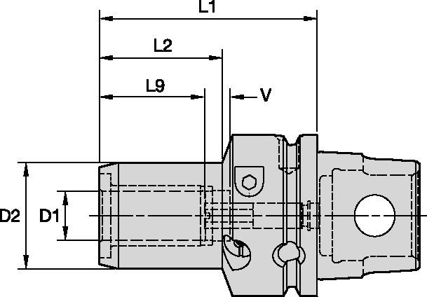 HC-KM-XMZ Inch Tooling Systems - 1514514 - WIDIA