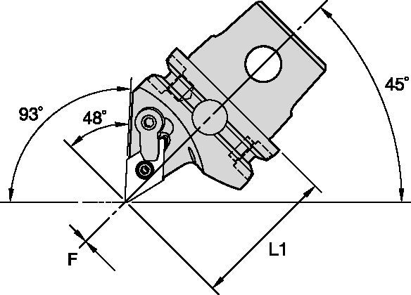 MDMN 48° • 93° application • Centerline