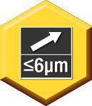 ﻿Accuracy - 6μm or Less