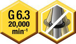 Equilibrio —  G 6.3 a 20,000 min -1