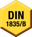 섕크 — 원통형 웰던 DIN 1835/B