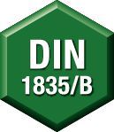 ﻿Shank - Cylindrical Weldon DIN 1835/B