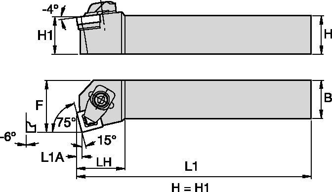 -MX, -MN, and -MF for Kendex™ Negative Inserts and -MA for Kenloc™ Inserts