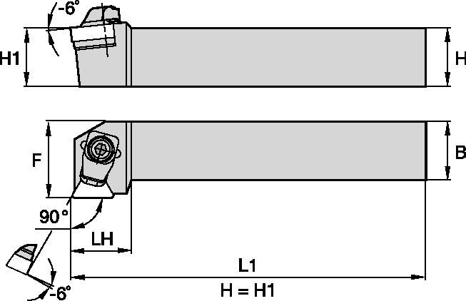 -MN for Kendex™ Negative Inserts and -MA for Kenloc™ Inserts