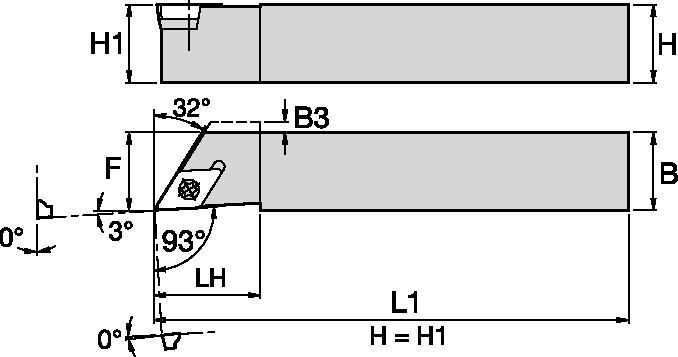 Screw-On Wendeschneidplatten