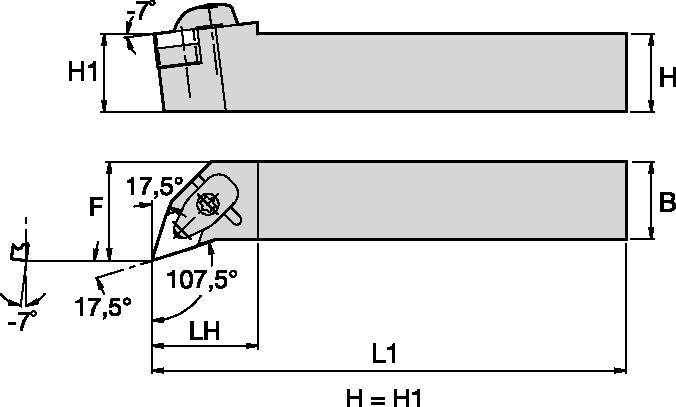 Kenclamp™ DDQNL164CKC3 Toolholder Clamp 1893422 - Kennametal