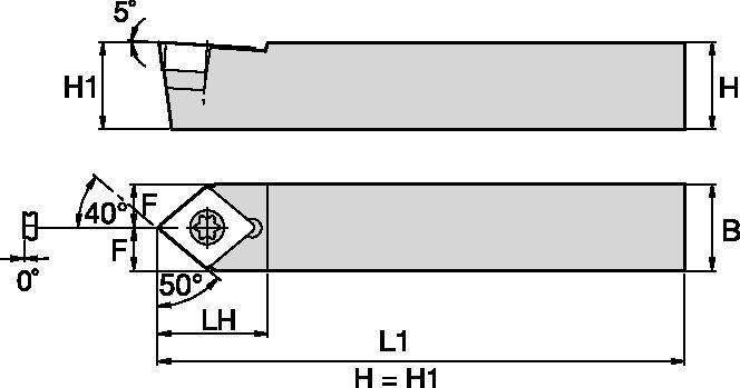 SCREW—ON Wendeschneidplatten