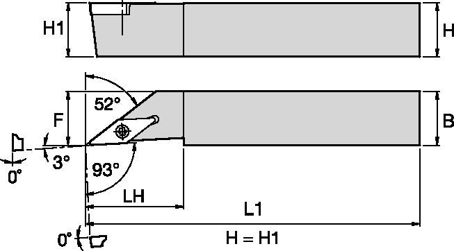 SCREW—ON Wendeschneidplatten