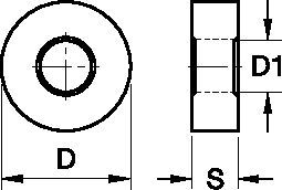 Victory™ RNMG190600RH Insert 4171532 - Widia