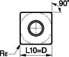 ISO Turning Carbide Insert • Finishing Negative Geometry