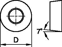 Positive Inserts • RCMT-MP