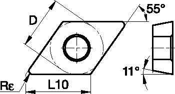 Screw-On Wendeschneidplatten