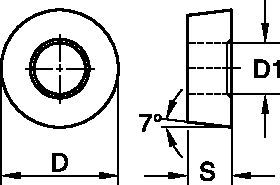 PcBN und Keramik Wendeschneidplatten