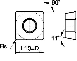 Victory™ SPMT120408MP Insert 4170270 - Widia