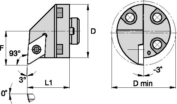 Screw-On Wendeschneidplatten