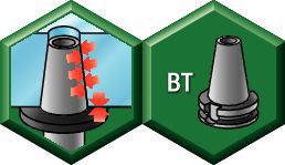 ﻿Shank - SK BT Taper Face Contact