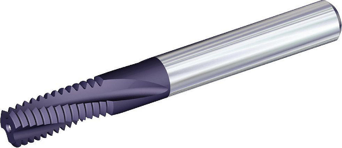 Solid Carbide Thread Mills • Blind and Through Holes