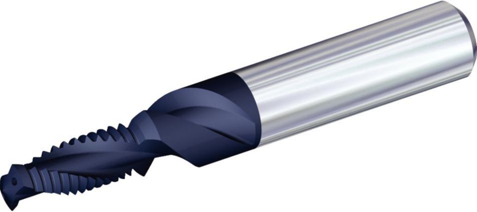 Solid Carbide Thread Mills • Blind and Through Holes