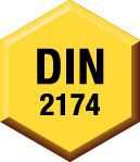 DIN number 2174