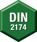 DIN number 2174