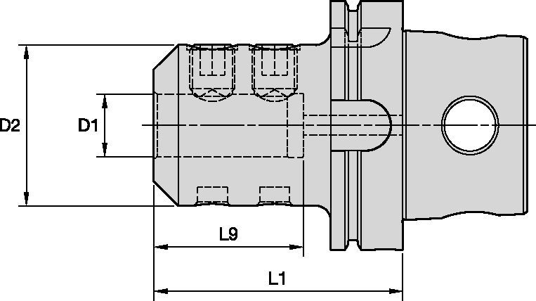 EM MM-KM4X Tooling Systems - 4160540 - WIDIA