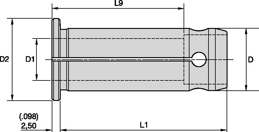 SMC20M - SMC1.250 • SMC Milling Chuck Sleeves • Inch with Inch Bores