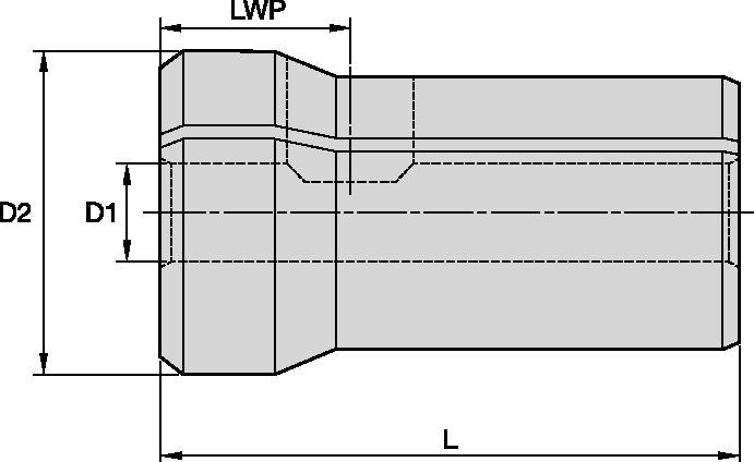 DA Double-Angle Standard Collets