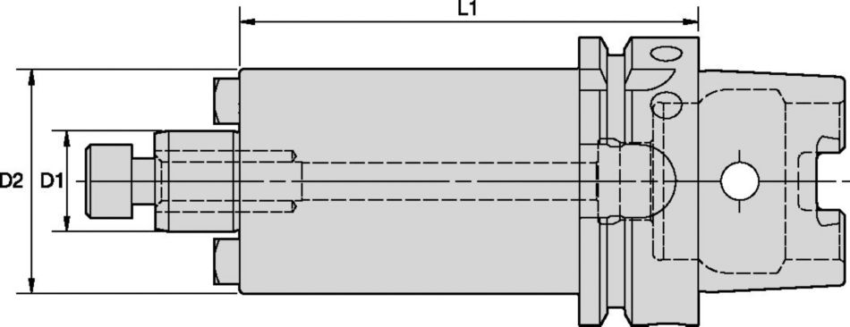 SMC Cap MM-HSK Form A • Shell Mill Adapters