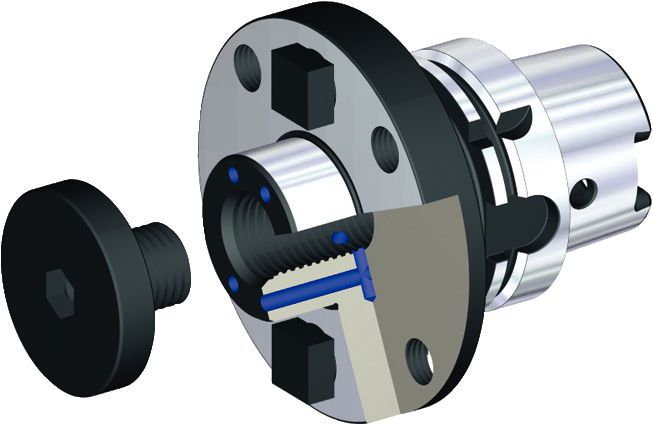 HSK Shank Tools Shell Mill Adapters with Through Coolant