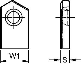 Combination Tooling • Carbide Insert Blank for BF System