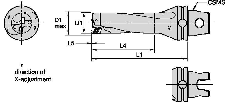 Corpos de broca Drill Fix™ DFR™