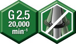Equilibratura — G 2.5@ 20,000 giri/min