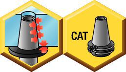 ﻿Shank - SK CAT(CV) Taper Face Contact