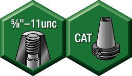 Schaft –  SK CAT(CV)  ANSI B5.50 5/8"–11 UNC-Anzugsgewinde