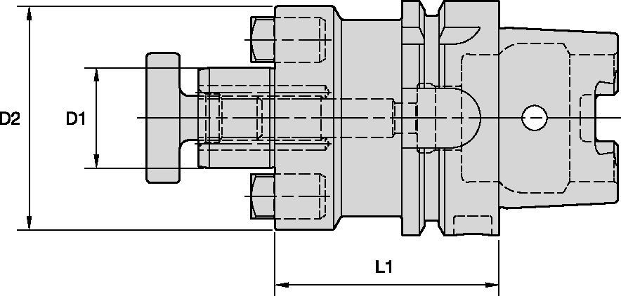 SMC Lock IN-HSK Form A • Shell Mill Adapters