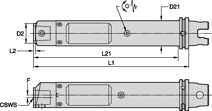 Tunable Bars with KM™ Quick Change Connection