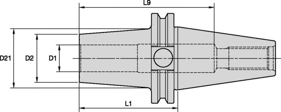 Porta-ferramentas Shrink Fit de alto torque (HT)