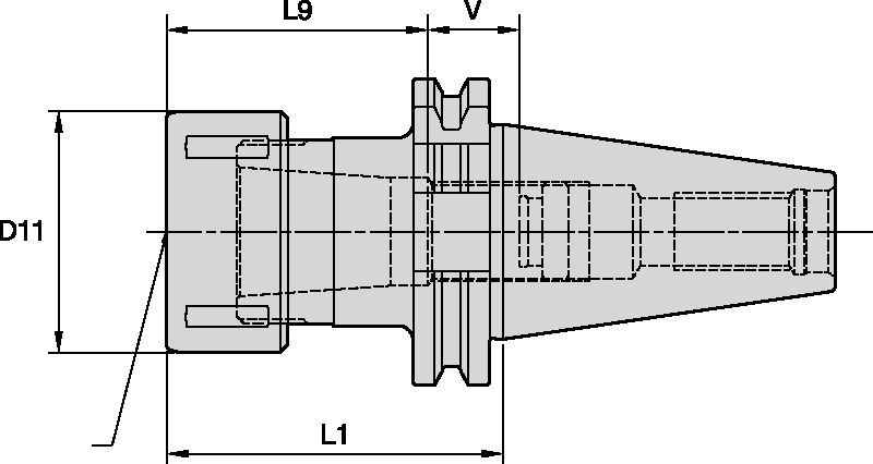 TG Single-Angle Collet Chucks