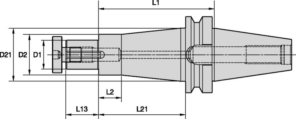 ﻿Slotting Cutter Adapters • Screw-On Adapters for Modular Milling Cutters