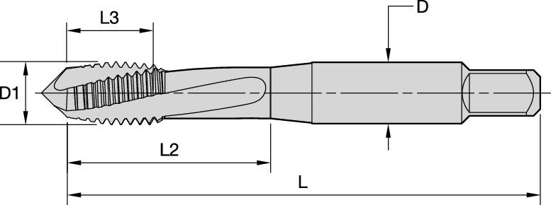 K-TI • Machine Screw and Fractional • Plug Chamfer