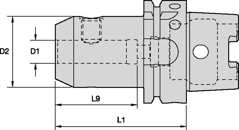 EM MM-HSK Form A • Schaftfräseraufnahme