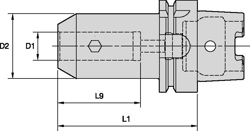 EM IN-HSK Form A • End Mill Adapters