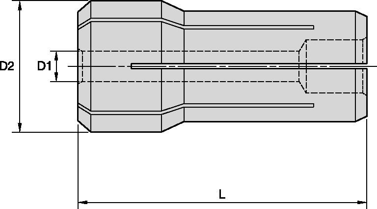 DA Double-Angle Standard Collets