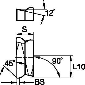 Fix-Perfect™ • Cast Iron Indexable Inserts • SPHX1205... • Finishing